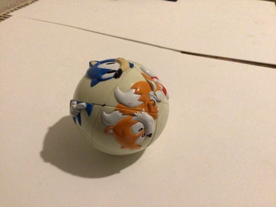 £9.99 • Buy Sonic Hedgehog Puzzle Rubiks Ball, Vintage Sega, Rare, Features Miles Fox