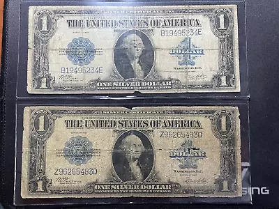 ** U.s. 1923 (silver Certificate) Dollar....large Size **...lot 2 Pcs • $29.99