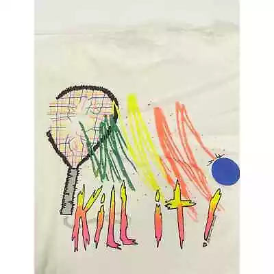 Vintage 1991 Las Cruces Racquetball Tournament T-shirt Single Stitch 50/50 Sz L • $48