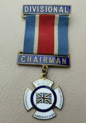 £8 • Buy National Union Of Conservative & Unionist Association <> Old  Medal <> Used