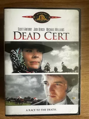 Dead Cert DVD 1974 British Horse Racing Gambling Movie Crime Thriller Region 1 • £7