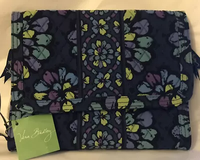 Never Used Vera Bradley Blues Jewelry Folio Retired Indigo Pop Pattern • $48