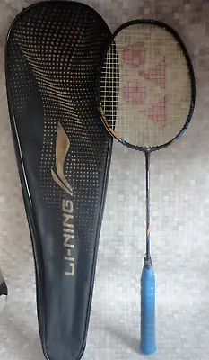 Yonex Nanoray Light 18i Graphite Badminton Racquet  30lbs Black & Case • £29.99