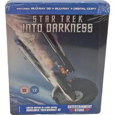 Star Trek Into Darkness 3D Blu-Ray Steelbook Edition Limited VF Area Free 2013 • $161.62