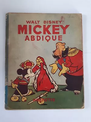 Mickey Abdique 1939 French Reprinting Mickey Mouse Daily Strips Disney • $72.92