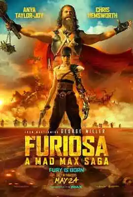 Furiosa: A Mad Max Saga (2024) Poster Print No Frame Home Decor • $14.99