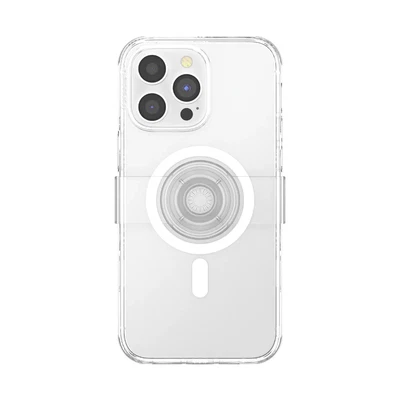 $74.95 • Buy PopSockets PopCase MagSafe IPhone 14 Pro Max Phone Case Grip Mount Hold - Clear