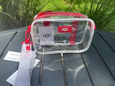 NWT! $125 Ugg Janey II Transparent Clear Crossbody Bag Waist Fanny Belt Bag • $69