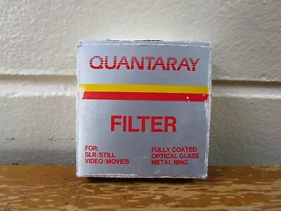 Quantaray (24-166-5496) 49 Mm Filter For SLR/STILL & VIDEO Movies Optical Glass • $6.40