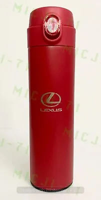 Lexus F Sport Stainless Thermal Mug Push Cap Tumbler Cup Travel 18oz (Red) • $29.99