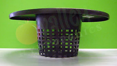 1 3 6 Pk: Hydrofarm 6  8  WIDE LIP BUCKET BASKET Mesh Net Cup Pot Container • $10