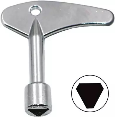 £7.44 • Buy 2PCS Triangle Key Utility Service Key Gas Electric Elevator Emergency Lift Door