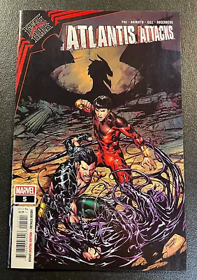 Atlantis Attacks 5 Ario Anindito Cover Venom Final Issue V 1 Hulk Aero Silk • $10