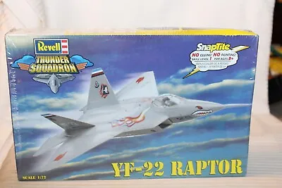 1/72 Scale Revell YF-22 Raptor Jet Model Kit Snap Tite #85-1186 BN Sealed • $33.75