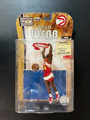 McFarlane Toys 2008 NBA Legends 4 Atlanta Hawks Spud Webb Figure • $75