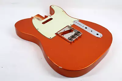 MJT Official Custom Vintage Aged Nitro Guitar Body MarkJenny VTT Candy Tangerine • $250