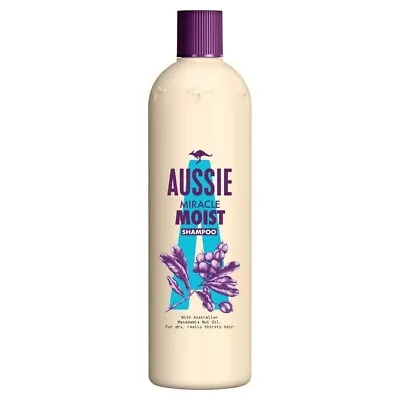 Aussie Miracle Moist Macadamia Nut Oil Hair Shampoo 675ml  • £5.59