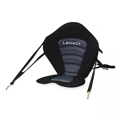 Legacy Elite Kayak SUP Seat Padded Back Support Universal Fit D-ring Attachments • £19.95