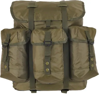 ALICE Pack Medium Olive Drab Waterproof Military Backpack Kit Kidney Pad & Frame • $133.99