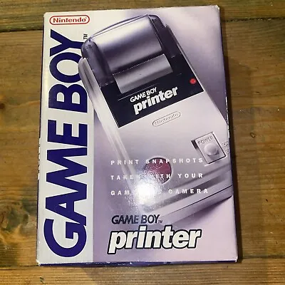 Nintendo Game Boy Classic Game Boy Printer New Opened Bever Used • £135