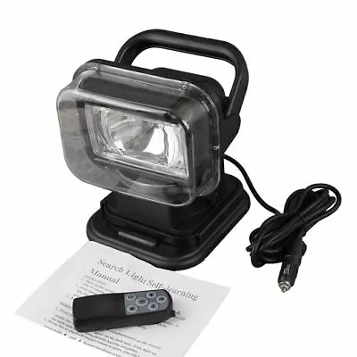 Magnetic HID Xenon Search Worklight Spotlight Wireless Remote Auto 360° 12V 55W • $133.68