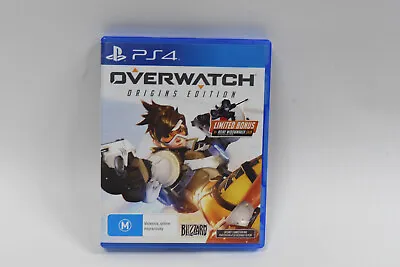 Overwatch: Origins Edition - Sony PlayStation 4 (PS4) Game & Case • $6.95