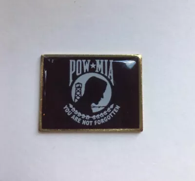 POW/MIA US Military Vets Lapel Pin Badge Hat Tac Veteran Vest Jacket MADE IN USA • $7.99