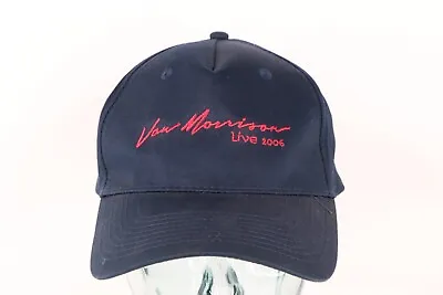 Vintage Van Morrison Live 2006 Spell Out Band Tour Adjustable Strapback Hat Cap • $62.06