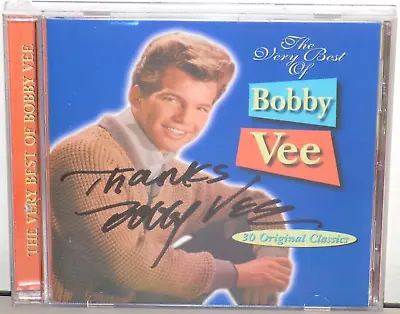 $45 • Buy (signed) The Very Best Of Bobby Vee  Cd Autograph