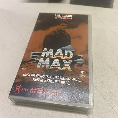 Mad Max On VHS Cleaned And Tested • $7.99