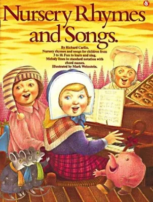 Nursery Rhymes And Songs Hardcover • $6.50