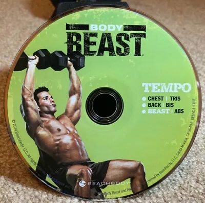 Beachbody Body Beast Tempo Bonus Strength Workout DVD: CHEST TRIS BACK BIS Rare • $64.99