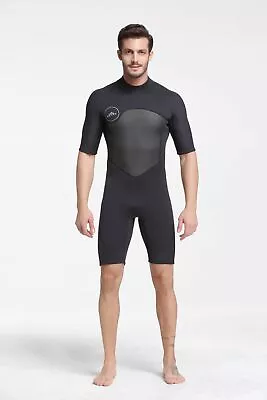 Top Quality Mens 2mm Shorty Wetsuit For Diving Snorkeling Surfing Swimming NEW • $44.99
