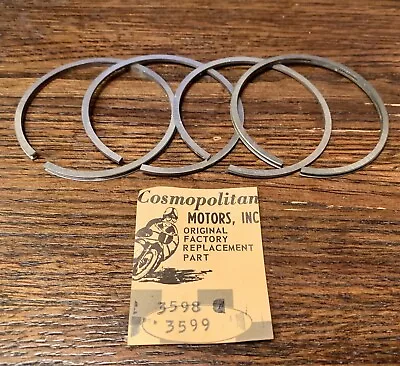 Benelli / Motobi 200 Sprite Piston Ring Set - Standard Size *original Nos* • $34.99