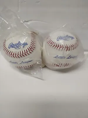 $11 • Buy Lot Of 2 Rawlings RLLB1 Little League Baseball, 9 