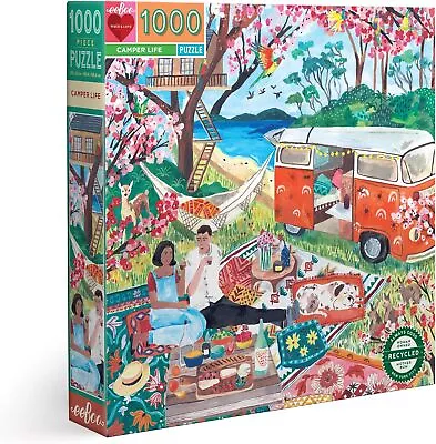 EeBoo Puzzle 1000 Pices  Vie De Campeur • $84.69