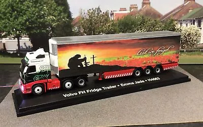 1/76 Scania Eddie Stobart  Remembrance Lorry With Working Headlights Lot 32 • £18.99