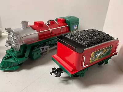 Eztec G Gauge 1225 ENGINE & SANTA EXPRESS TENDER-Scientific Toy Christmas Train • $9.99