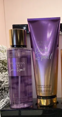 Victoria's Secret LOVE SPELL 8.4 Oz Body Mist And Lotion - NEW • $25