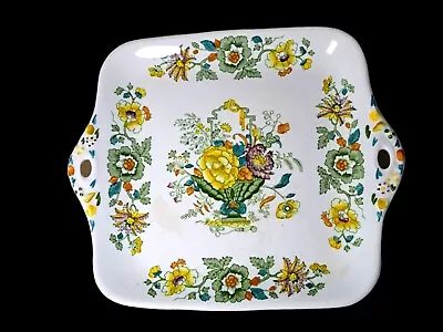 Vintage Mason's Strathmore Handled Cake Plate~Ironstone~England • $18.99