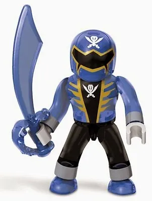 Mega Bloks Power Rangers Super Megaforce Series 2 Figure Translucent Blue Ranger • $7.99