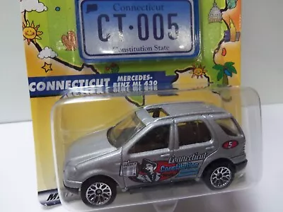 2001 Matchbox 50th BirthDay Mercedes Benz ML 430 / Connecticut - MIP - 1/64 S • $4.30