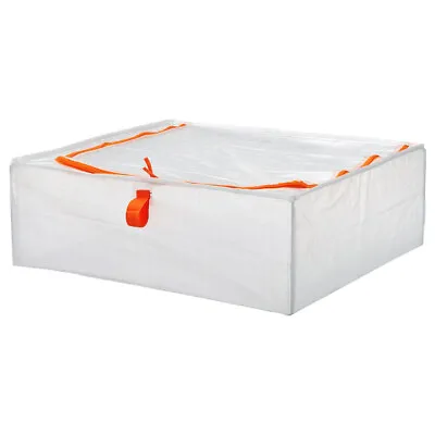 IKEA PARKLA 71L Storage Bag For Clothes Sheets Bedlinen Pillows Duvets • £4.99