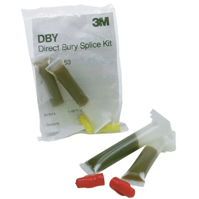 $103.57 • Buy 3M 600V Yellow 18 AWG To 10 AWG Underground Wire Splice Kit DBR/Y-6 Pack Of 25