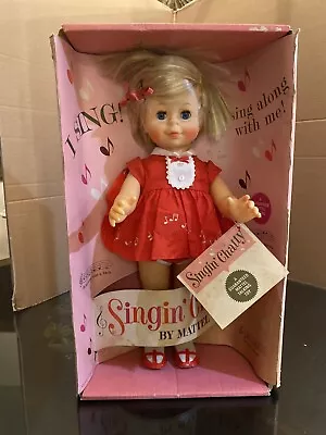 Singin’ Chatty Doll  EXC In Original Box By Mattel 1964 Pull String Doll • $185