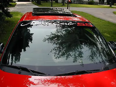 Chevrolet Monte Carlo SS Windshield Decal - LAST ONE!!! • $46.04