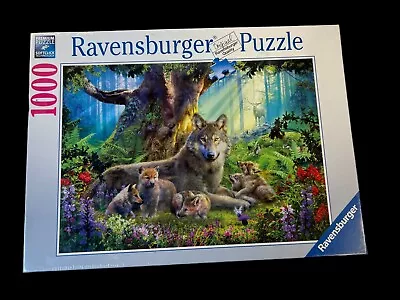 Ravensburger Premium 1000 Piece Puzzle Wolves In The Forest #159871 27x20” New • $15.99