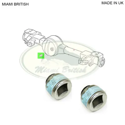 LAND ROVER DIFFERENTIAL DRAIN PLUG SET X2 DISCOVERY 1 & 2 DEFENDER TYB500120 MB  • $24.06