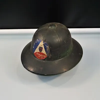 Vintage Helmet Coal Miners Hard Hat Protective Gear Allegheny Region • $59.99