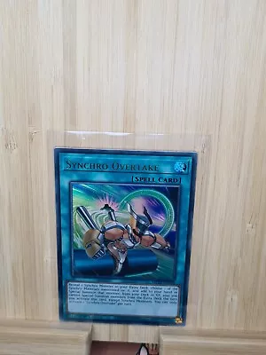 MP22-EN164 Synchro Overtake 1st Edition Ultra Rare YuGiOh Card NM • £0.99